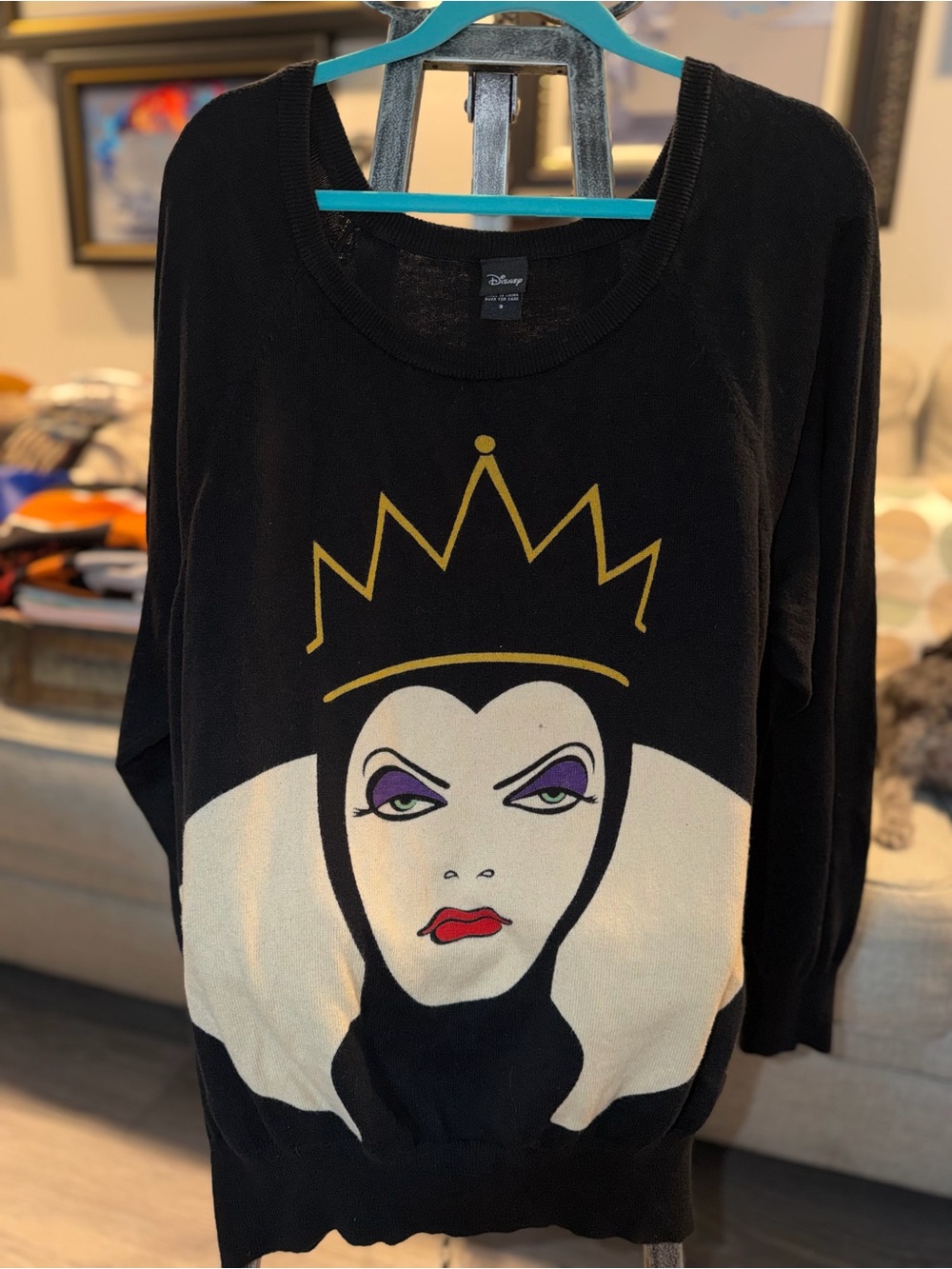 Torrid-Disney Black Sweater with Maleficent